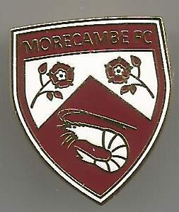 Pin Morecambe FC Neues Logo